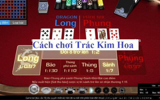 Trác kim hoa có cách chơi đơn giản được phân thắng bại bằng việc so sánh độ lớn nhỏ của bộ bài