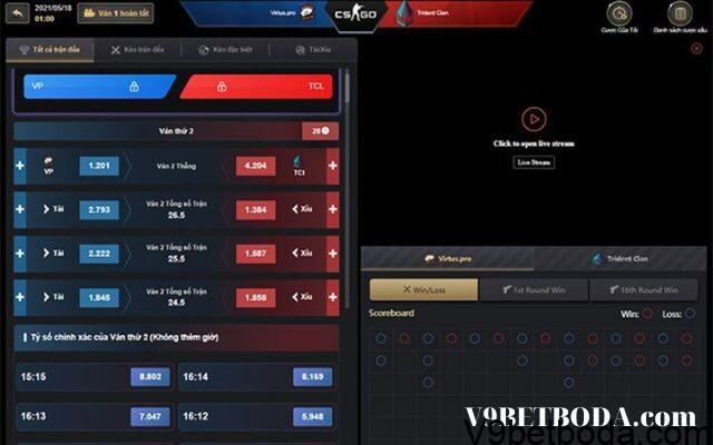 Các kèo cá cược CSGO hiện nay đa dạng để cược thủ lựa chọn