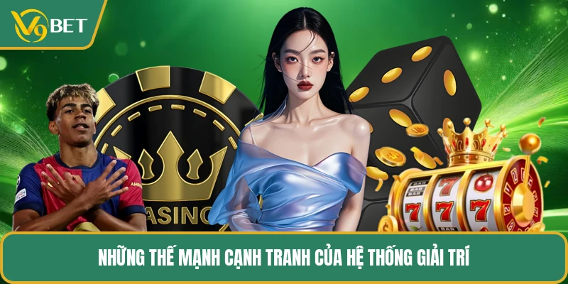 Những thế mạnh cạnh tranh của hệ thống giải trí